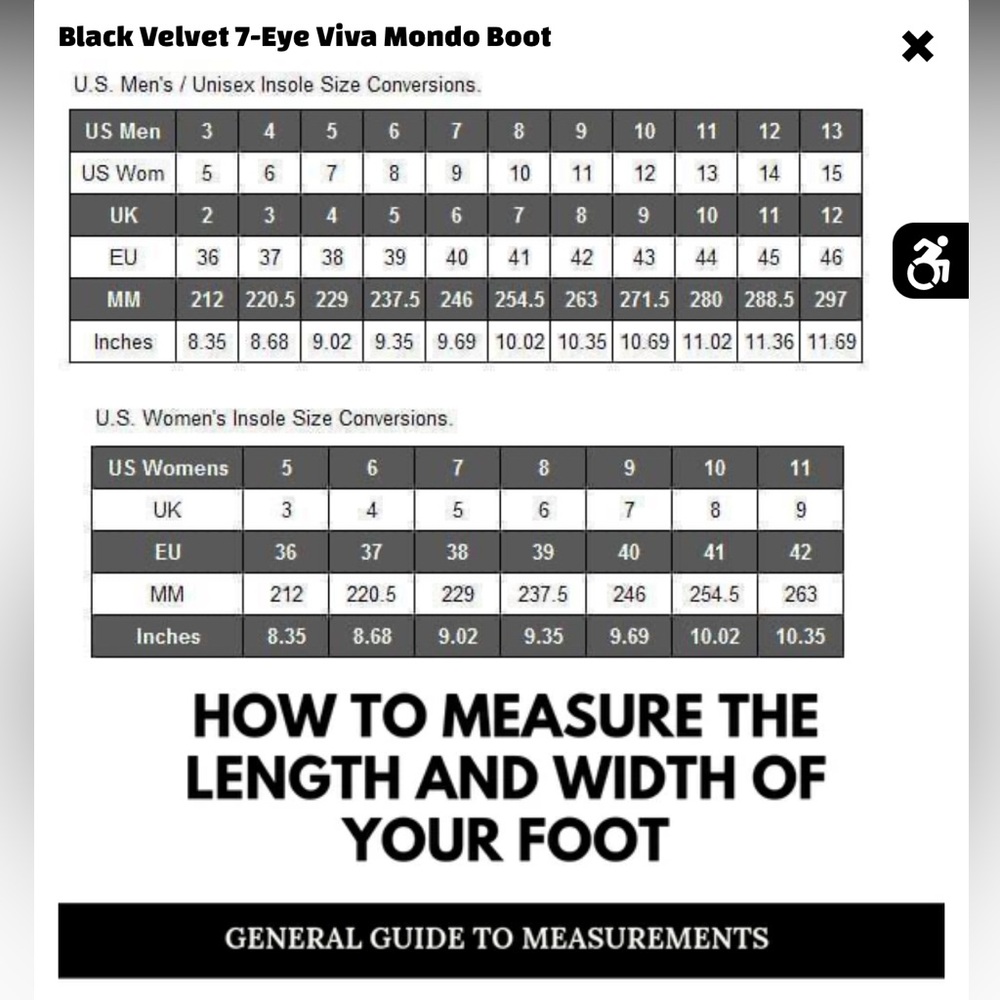 T.U.K. Black Velvet 7-Eye Viva Mondo Boot - Picture 6 of 6